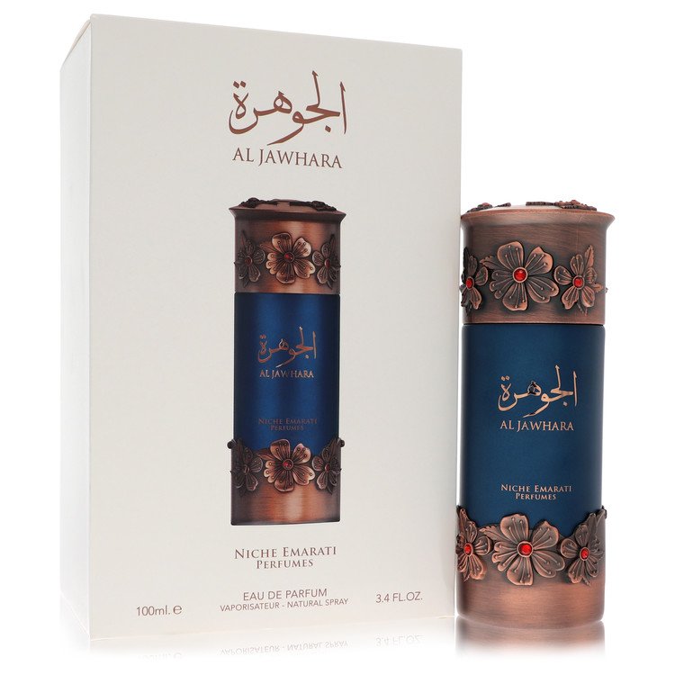 Niche Emarati Al Jawhara by Lattafa Eau De Parfum Spray (Unisex) 3.4 oz