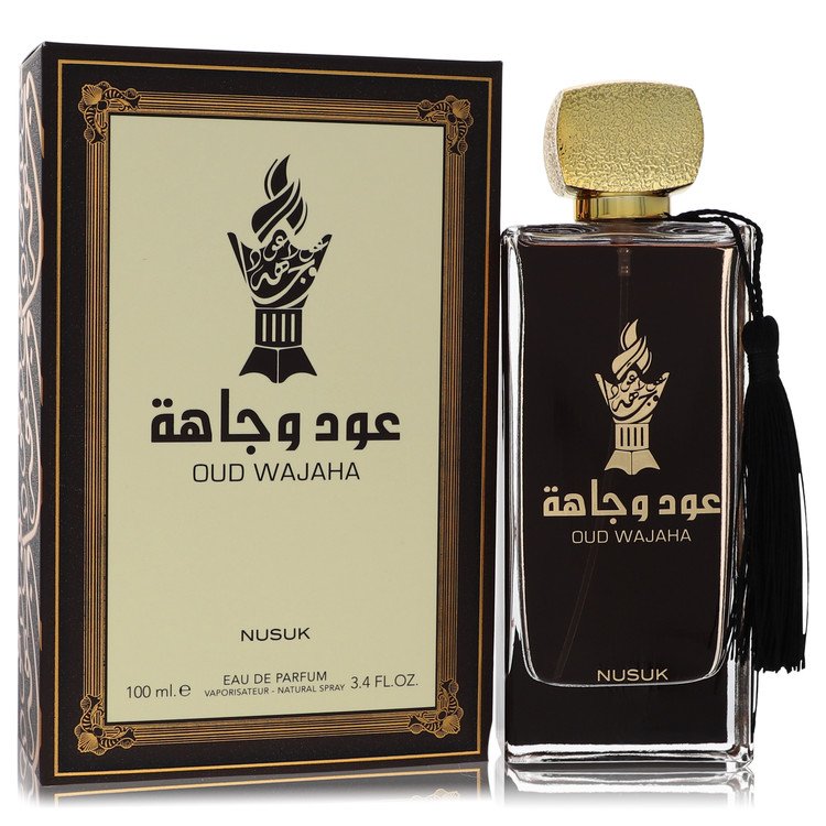 Nusuk Oud Wajaha by Nusuk Eau De Parfum Spray (Unisex) 3.4 oz