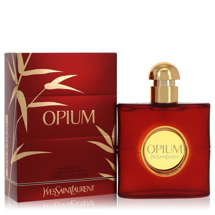 Opium by Yves Saint Laurent Eau De Toilette Spray (New Packaging) 1.6 oz