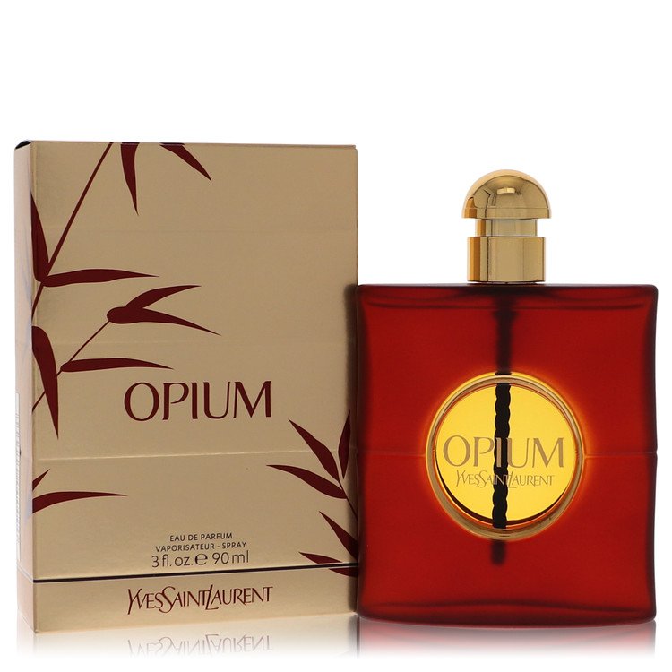 Opium by Yves Saint Laurent Eau De Parfum Spray (New Packaging) 3 oz