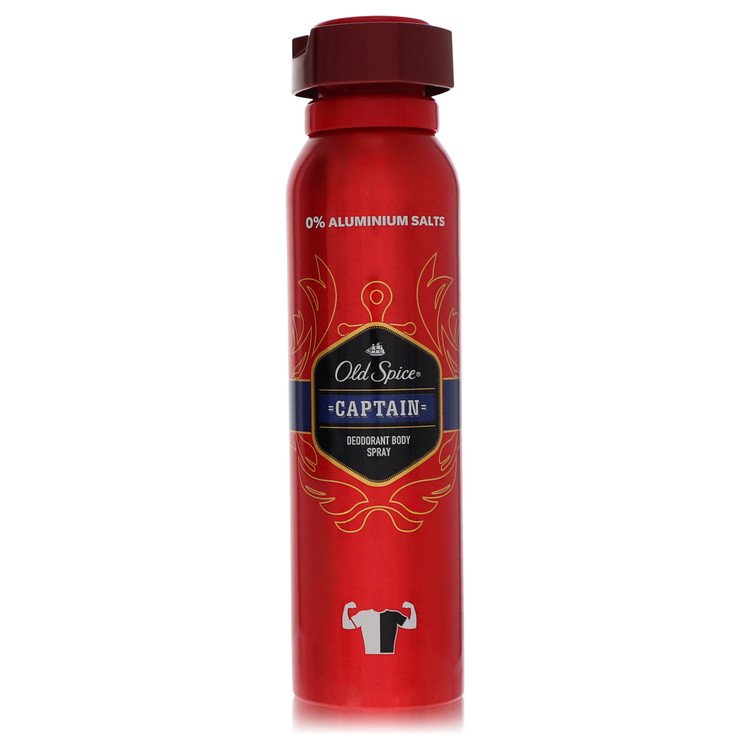 Old Spice Captain by Old Spice Deodorant Spray 5 oz