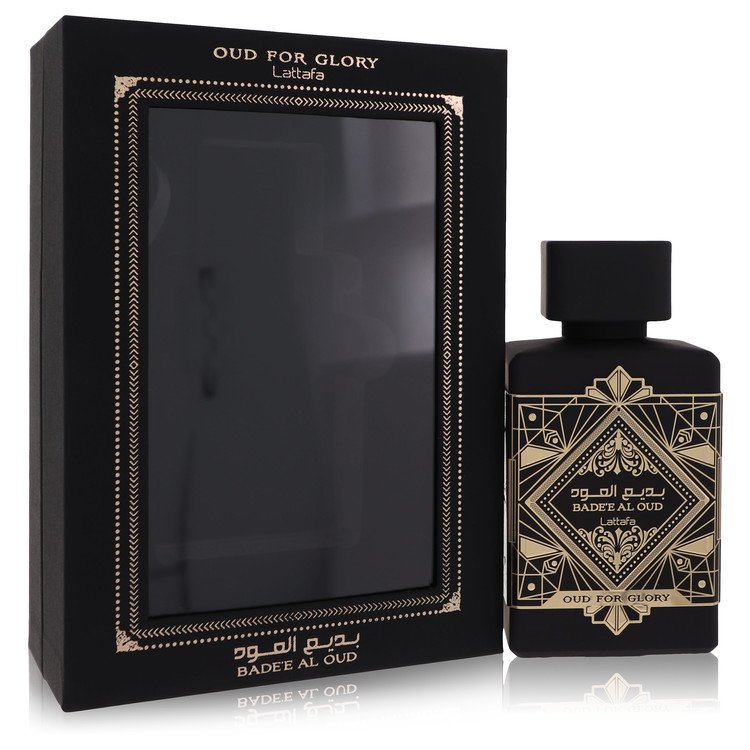 Oud For Glory Badee Al Oud by Lattafa Eau De Parfum Spray (Unisex) 3.4 oz