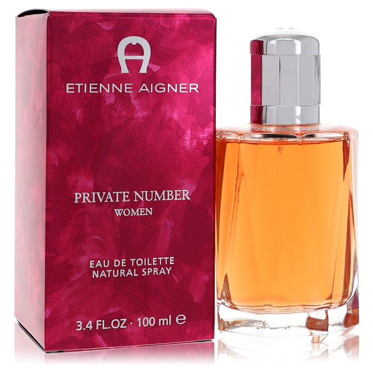 Private Number by Etienne Aigner Eau De Toilette Spray 3.4 oz