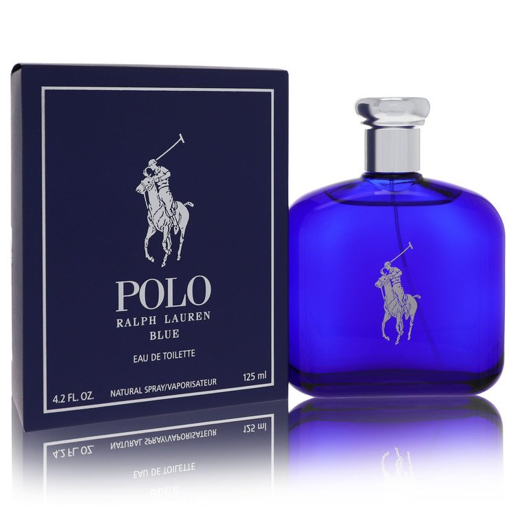 Polo Blue by Ralph Lauren Eau De Toilette Spray 4.2 oz