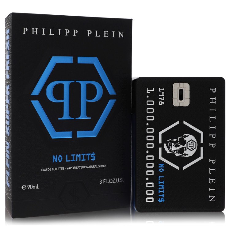 Philipp Plein No Limits Super Fresh by Philipp Plein Parfums Eau De Toilette Spray 3 oz