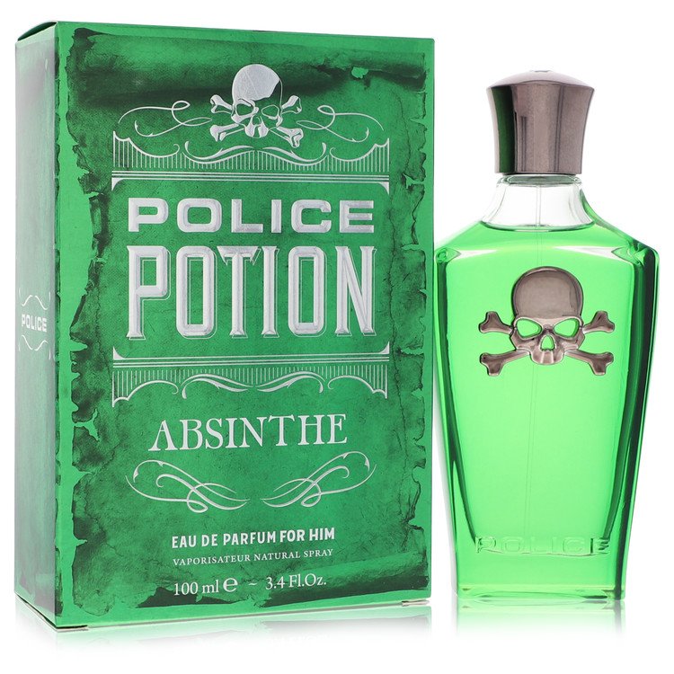 Police Potion Absinthe by Police Colognes Eau De Parfum Spray 3.4 oz