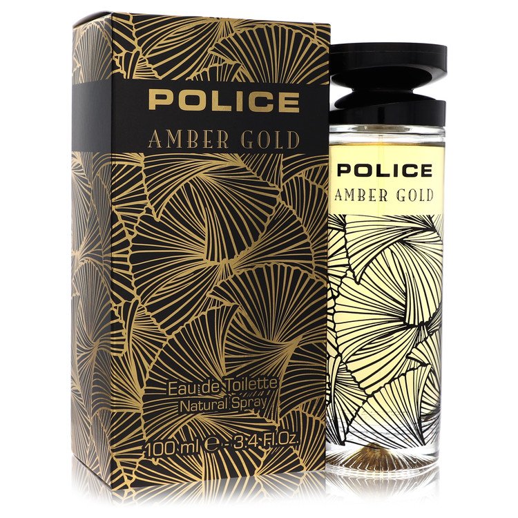 Police Amber Gold by Police Colognes Eau De Toilette Spray 3.4 oz