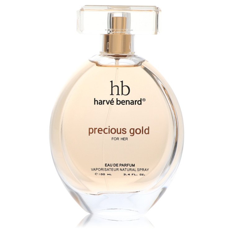 Precious Gold by Harve Benard Eau De Parfum Spray (unboxed) 3.4 oz 