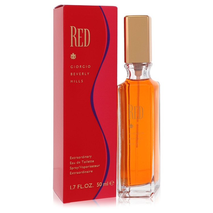 Red by Giorgio Beverly Hills Eau De Toilette Spray 1.7 oz