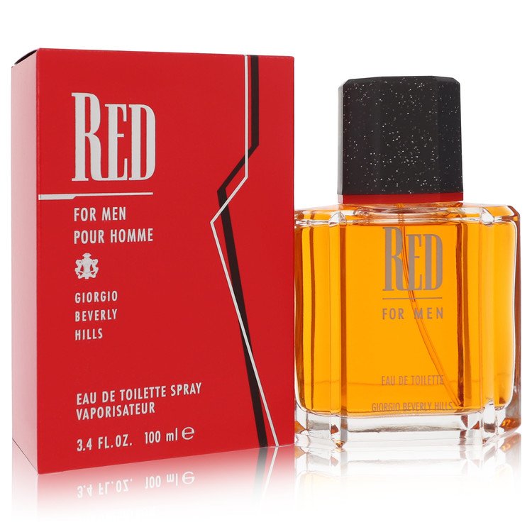 Red by Giorgio Beverly Hills Eau De Toilette Spray 3.4 oz