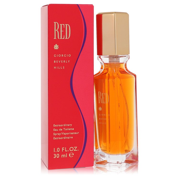 Red by Giorgio Beverly Hills Eau De Toilette Spray 1 oz