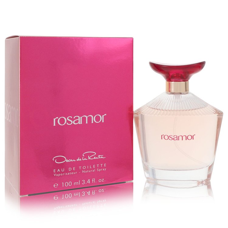 Rosamor by Oscar De La Renta Eau De Toilette Spray 3.4 oz