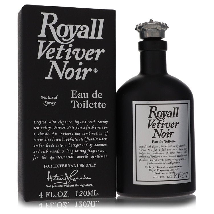 Royall Vetiver Noir by Royall Fragrances Eau de Toilette Spray 4 oz