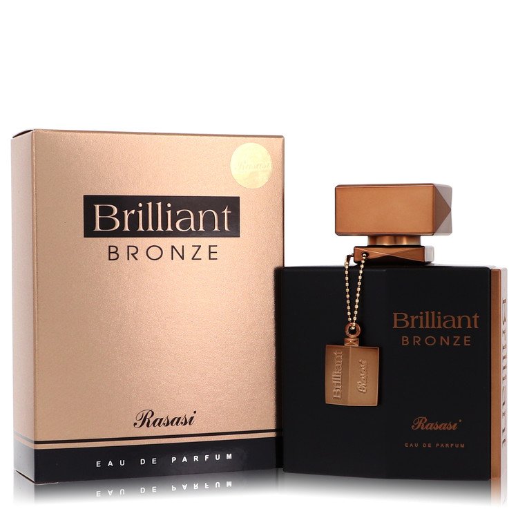 Rasasi Brillant Bronze by Rasasi Eau De Parfum Spray (Unisex) 3.3 oz