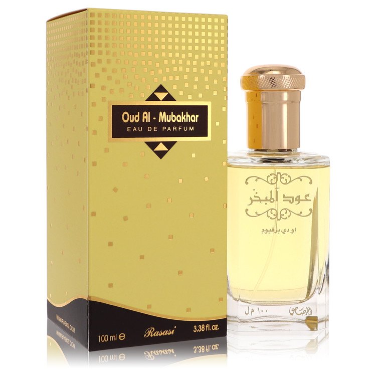 Rasasi Oud Al Mubakhar by Rasasi Eau De Parfum Spray (Unisex) 3.3 oz