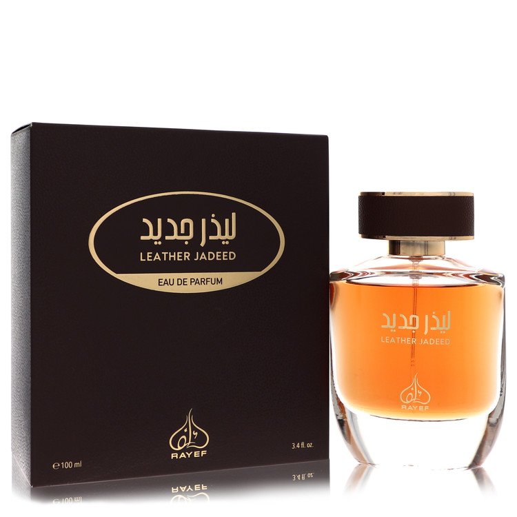 Rayef Leather Jadeed by Rayef Eau De Parfum Spray (Unisex) 3.4 oz