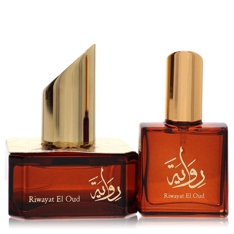 Riwayat El Oud by Afnan Eau De Parfum Spray + Free .67 Oz Travel Edp Spray (Unboxed) 1.7 oz