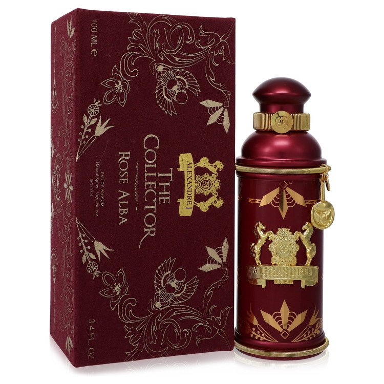 Rose Alba by Alexandre J Eau De Parfum Spray 3.4 oz