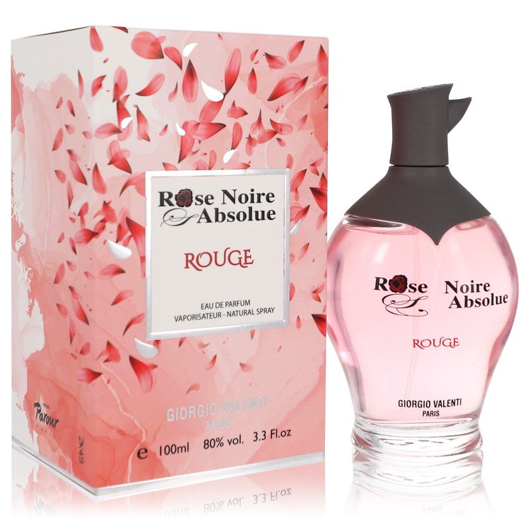 Rose Noire Absolue Rouge by Giorgio Valenti Eau De Parfum Spray 3.3 oz