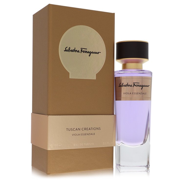 Salvatore Ferragamo Viola Essenziale by Salvatore Ferragamo Eau De Parfum Spray (Unisex) 3.4 oz