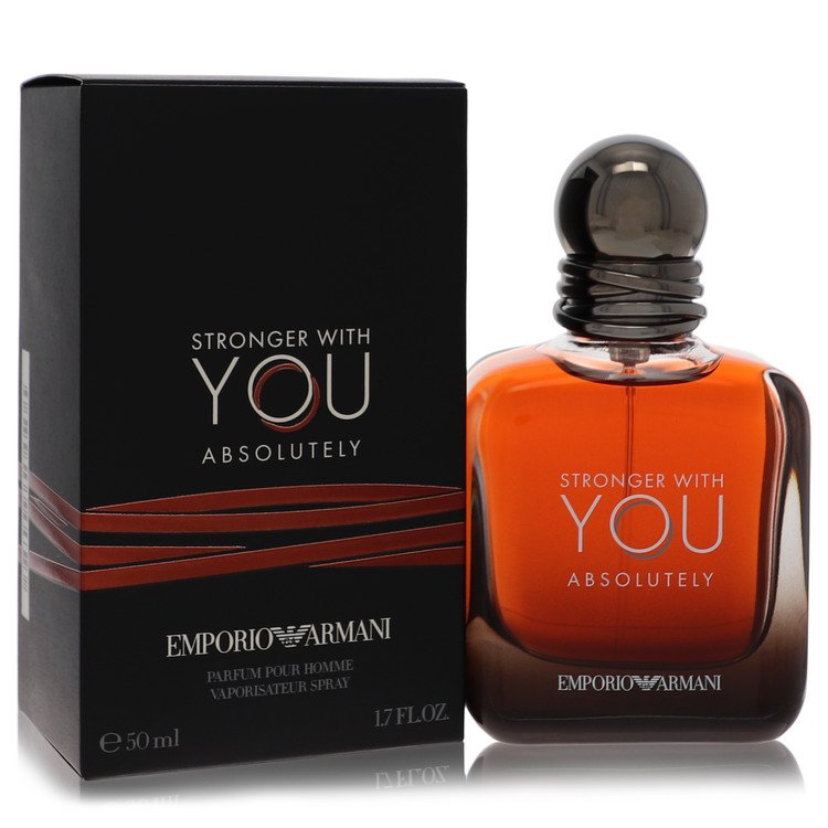 Stronger With You Absolutely by Giorgio Armani Eau De Parfum Spray 1.7 oz