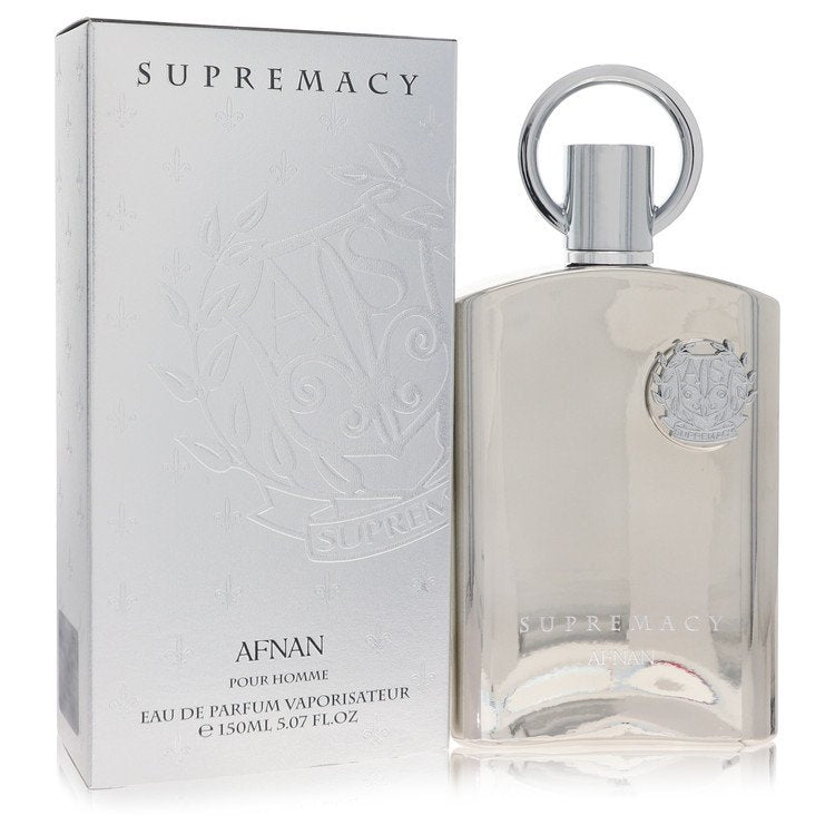 Supremacy Silver by Afnan Eau De Parfum Spray 5 oz