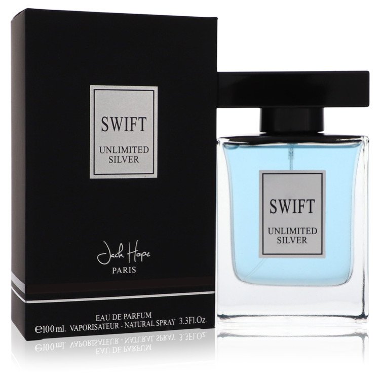 Swift Unlimited Silver by Jack Hope Eau De Parfum Spray 3.3 oz