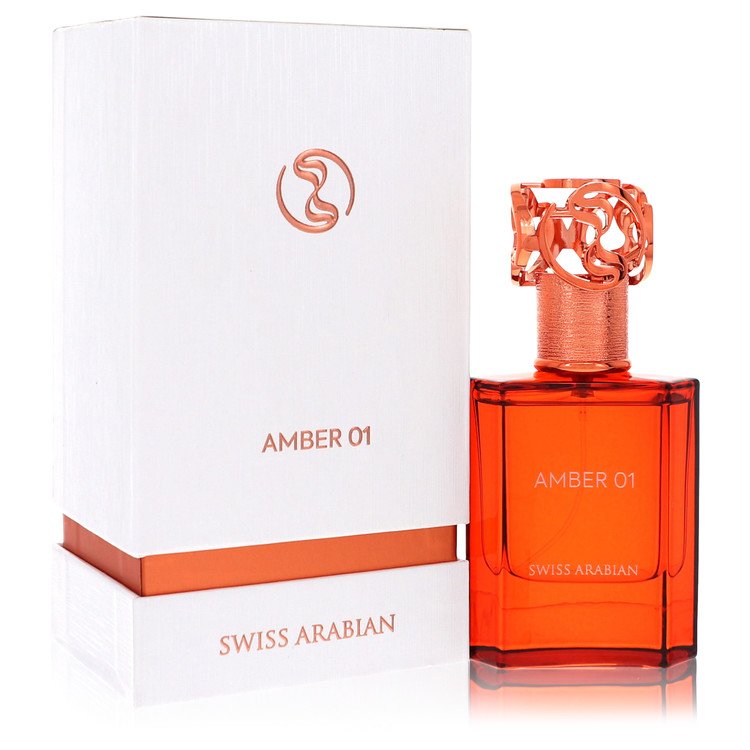 Swiss Arabian Amber 01 by Swiss Arabian Eau De Parfum Spray (Unisex) 1.7 oz