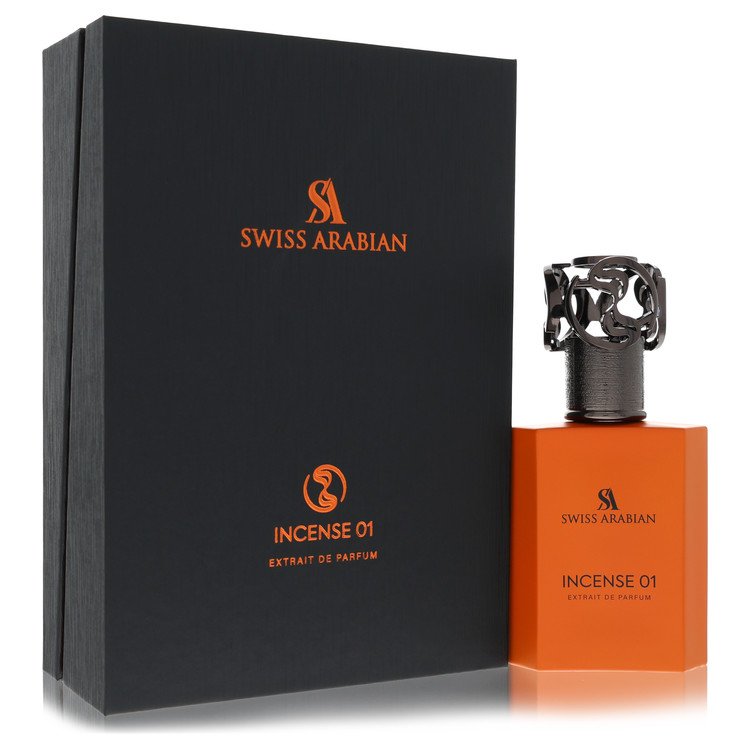 Swiss Arabian Incense 01 by Swiss Arabian Extrait De Parfum Spray (Unisex) 1.7 oz