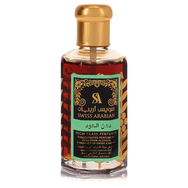Swiss Arabian Sandalia by Swiss Arabian Concentrated Perfume Oil Free From Alcohol (Unisex Green Box unboxed) 3.21 oz