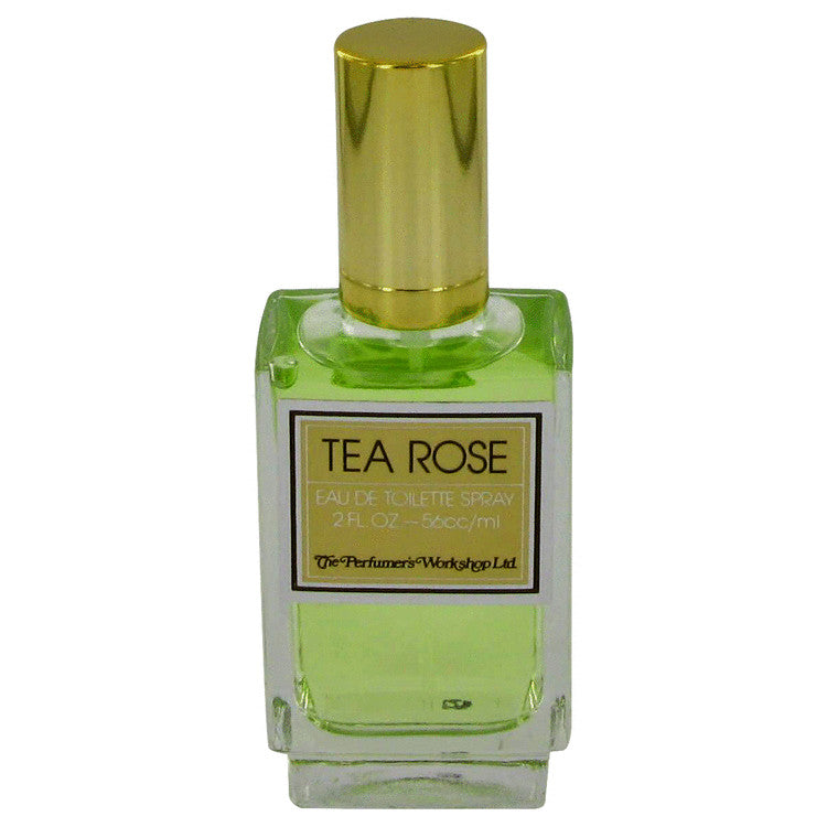 Tea Rose by Perfumers Workshop Eau De Toilette Spray (unboxed) 2 oz