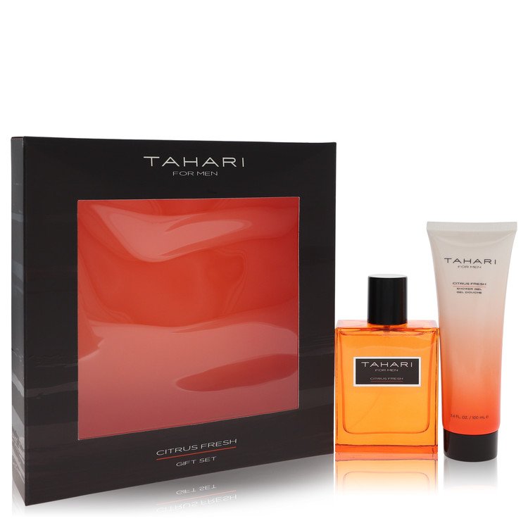 Tahari Citrus Fresh by Tahari Gift Set -- 3.4 oz Eau De Toilette Spray + 3.4 oz Shower Gel