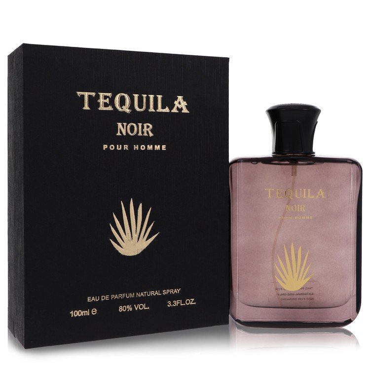 Tequila Pour Homme Noir by Tequila Perfumes Eau De Parfum Spray 3.3 oz