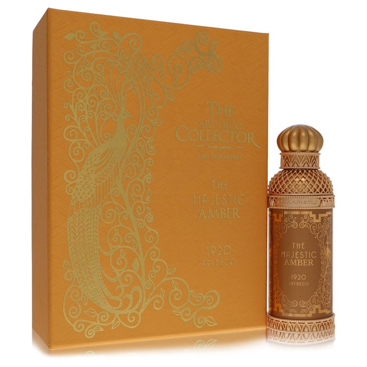 The Majestic Amber by Alexandre J Eau De Parfum Spray (Unisex) 3.4 oz