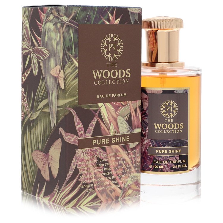 The Woods Collection Pure Shine by The Woods Collection Eau De Parfum Spray (Unisex) 3.4 oz