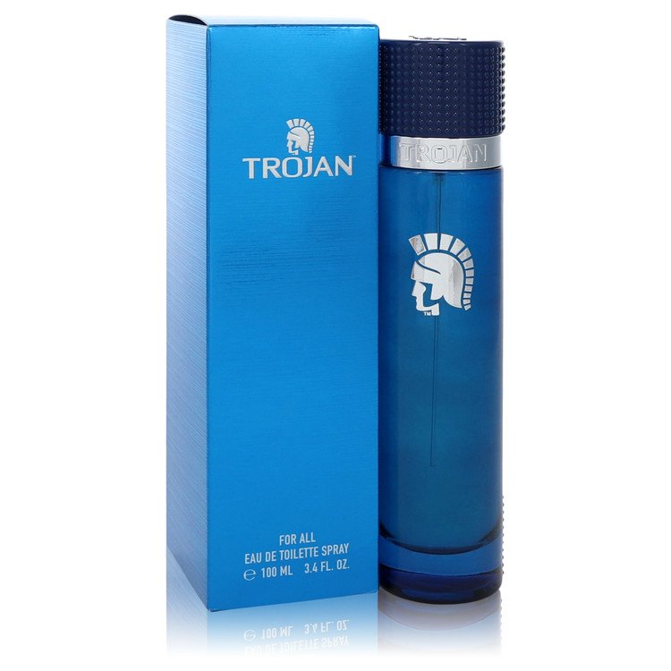 Trojan For All by Trojan Eau De Toilette Spray (Unisex) 3.4 oz