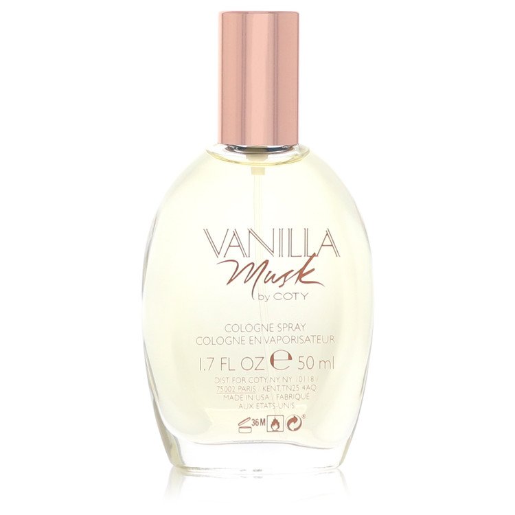 Vanilla Musk by Coty Cologne Spray (unboxed) 1.7 oz