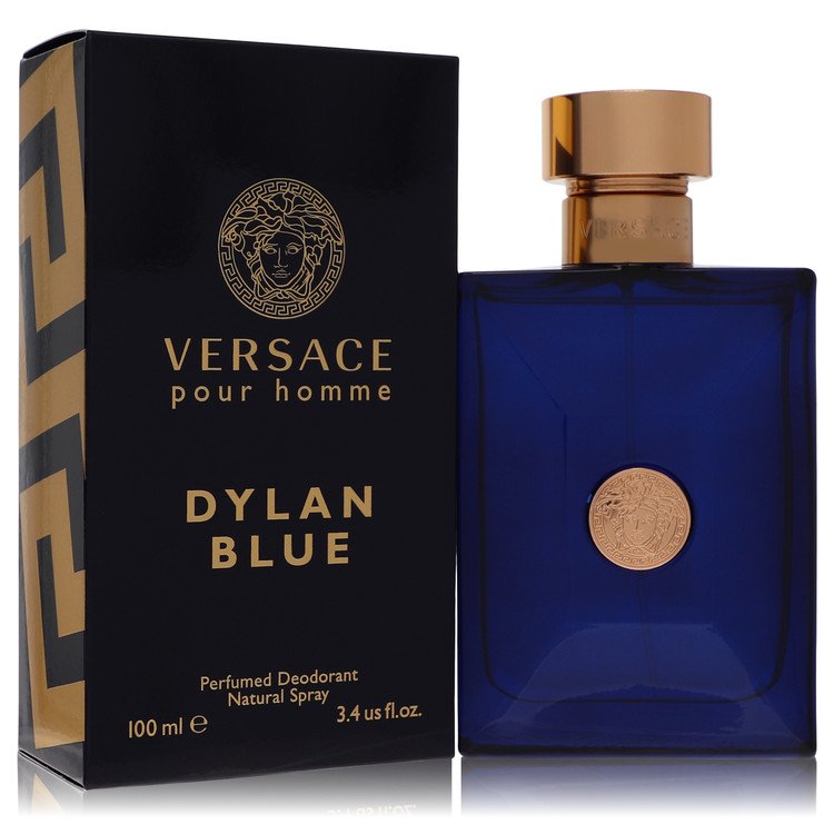 Versace Pour Homme Dylan Blue by Versace Deodorant Spray 3.4 oz