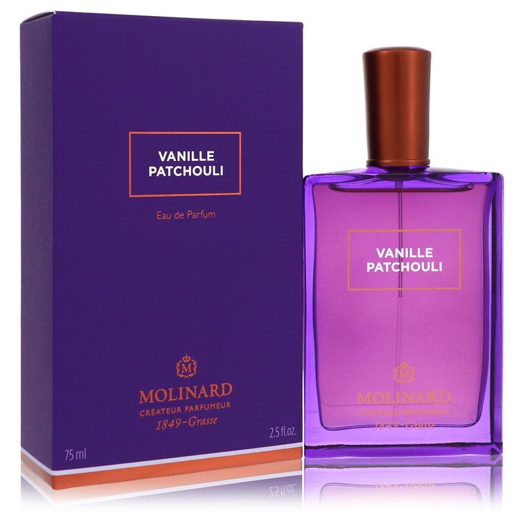 Vanille Patchouli by Molinard Eau De Parfum Spray (New Packaging) 2.5 oz 