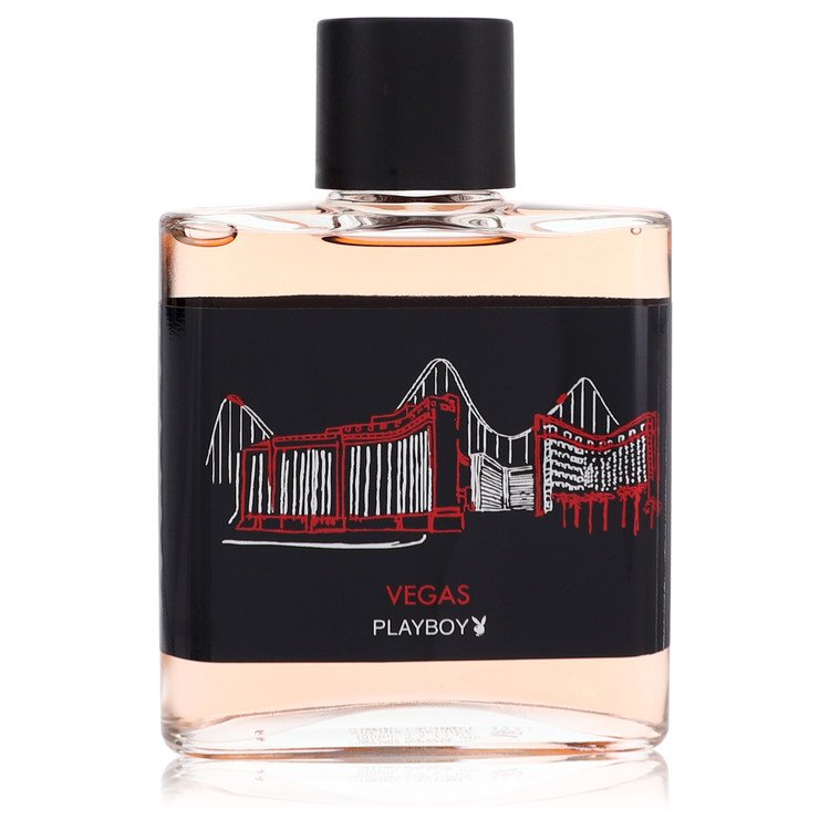 Vegas Playboy by Playboy After Shave Splash (Unboxed) 3.4 oz