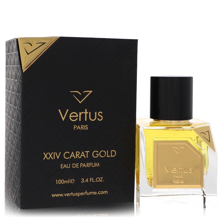 Vertus XXIV Carat Gold by Vertus Eau De Parfum Spray (Unisex) 3.4 oz