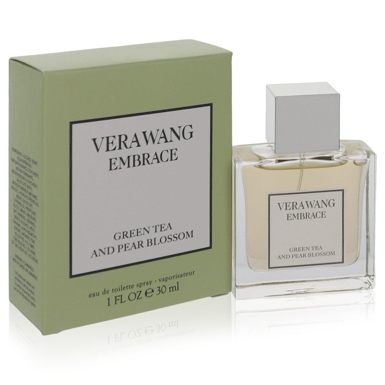 Vera Wang Embrace Green Tea And Pear Blossom by Vera Wang Eau De Toilette Spray 1 oz