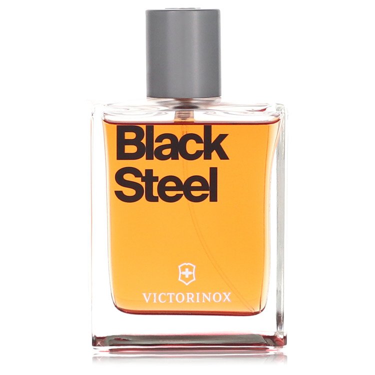 Victorinox Black Steel by Victorinox Eau De Toilette Spray (Unboxed) 3.4 oz