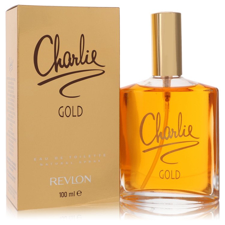 Charlie Gold by Revlon Eau De Toilette Spray 3.3 oz