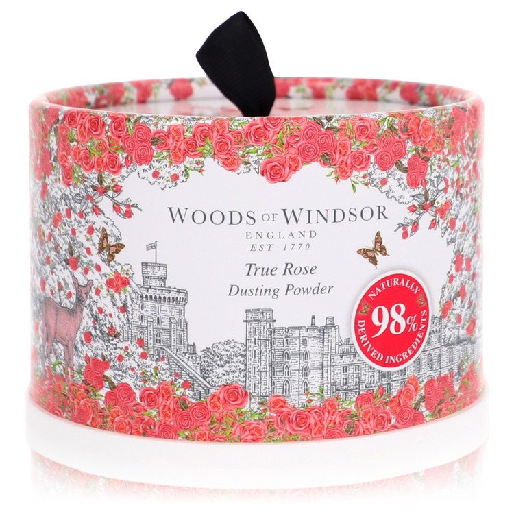 True Rose by Woods of Windsor Dusting Powder 3.5 oz