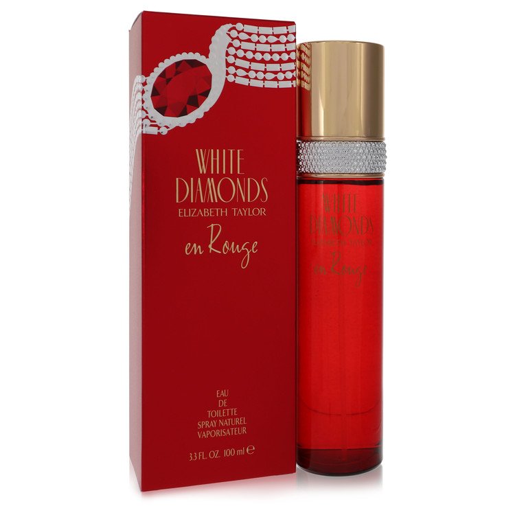 White Diamonds En Rouge by Elizabeth Taylor Eau De Toilette Spray 3.3 oz