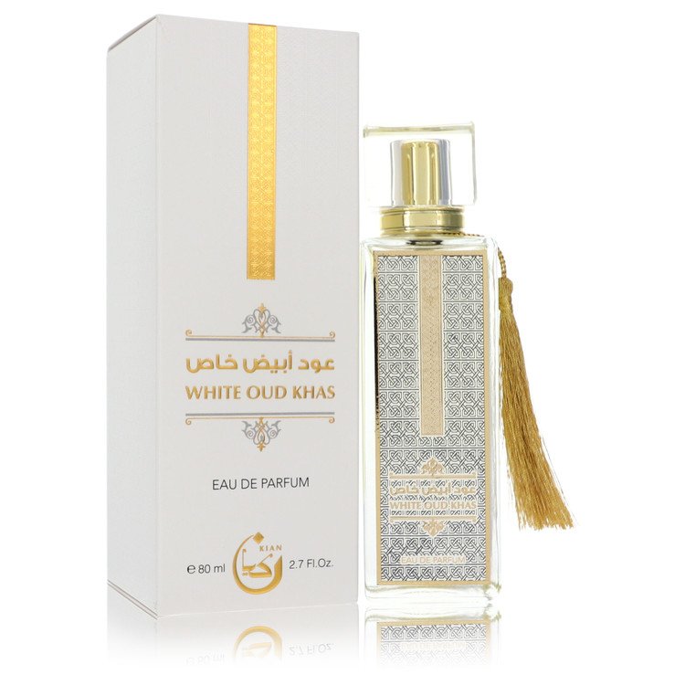 White Oud Khas by Kian Eau De Parfum Spray (Unisex) 2.7 oz