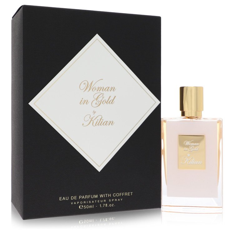 Woman in Gold by Kilian Eau De Parfum Spray with Coffret 1.7 oz