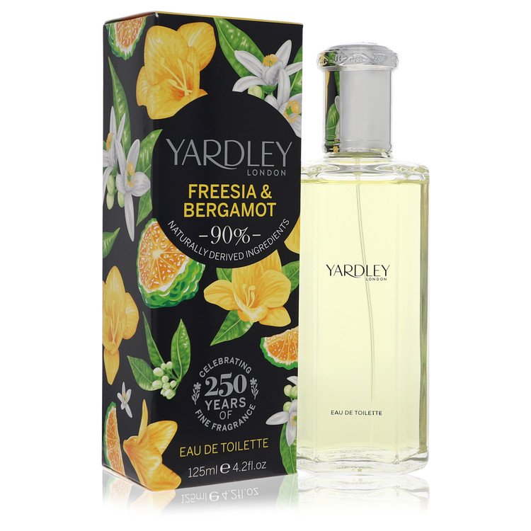 Yardley Freesia & Bergamot by Yardley London Eau De Toilette Spray 4.2 oz