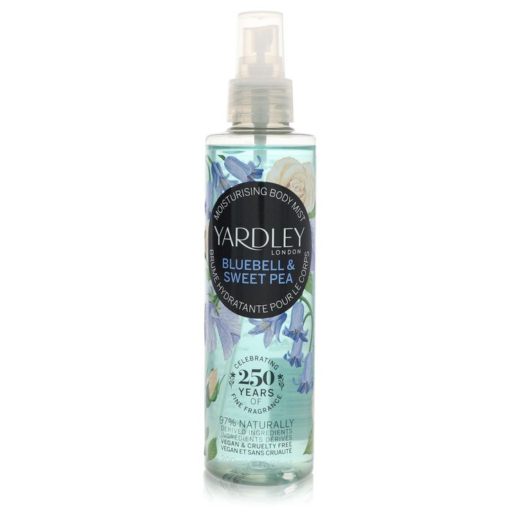 Yardley Bluebell & Sweet Pea by Yardley London Moisturizing Body Mist 6.8 oz